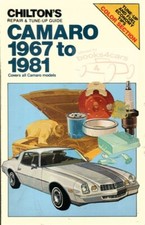 Camaro shop manual for sale  Seattle