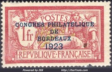 Congres philatelique bordeaux d'occasion  Agde