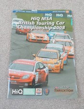 Btcc thruxton 2008 for sale  WESTON-SUPER-MARE