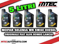 Óleo diesel 5 litros Mopar Selenia WR 5W40 original Fiat Alfa Romeo Lancia, usado comprar usado  Enviando para Brazil
