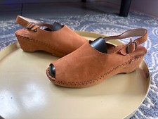 Ladies scholl tan for sale  LIVERPOOL