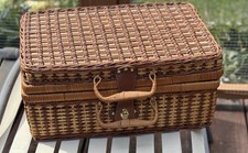 Vintage wicker picnic for sale  Springfield