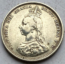 1887 victoria silver for sale  HUNTINGDON