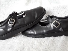 Rockport black leather for sale  LEEDS