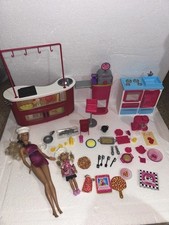 Pacote Barbie Playsets Chef Pizzaria Assar “Eu Posso Ser” Mãe Carreira Bonecas Kelly comprar usado  Enviando para Brazil