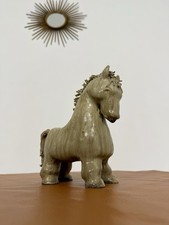Sculpture cheval céramique usato  Spedire a Italy