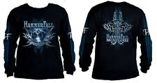 CAMISA MANGA LONGA HAMMERFALL cd lgo Threshold EST 1993 MCMXCIII oficial média oop comprar usado  Enviando para Brazil
