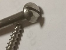 Stück schlitz rundkopf gebraucht kaufen  Crimmitschau