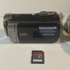 Usado, Filmadora Samsung HMX-F90 com Zoom Óptico 52x Cabo de Carregamento de Vídeo HD 8GB SD comprar usado  Enviando para Brazil