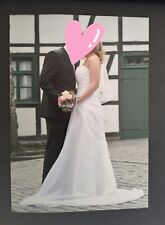 Brautkleid cremeweiß corsage gebraucht kaufen  Balve