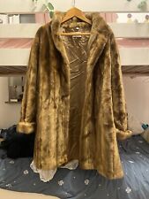 Fuchs kunstfell mantel gebraucht kaufen  Hamminkeln