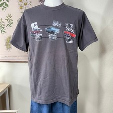 Camiseta Vintage Anos 90 GM Classic Cars Cinza Manga Curta Retrô Casual Extra Grande, usado comprar usado Camiseta Vintage Anos 90 GM Classic Cars Cinza Manga Curta Retrô Casual Extra Grande, usado comprar usado  Enviando para Brazil