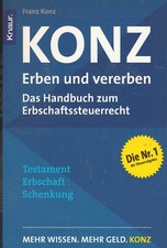 Buch konz erben gebraucht kaufen  Metzingen