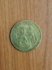 Moneta aldrin armstrong usato  Messina