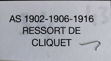 As1902 ressort cliquet d'occasion  Le Raincy