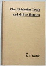 T U TAYLOR / The Chisholm Trail and Other Routes 1st Edition 1936 comprar usado  Enviando para Brazil