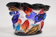 Vaso colori vetro usato  Brescia