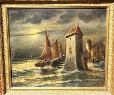 Tableau signé. paysage d'occasion  Toulouse-