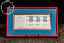 Framed vintage hopalong for sale  USA