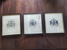 Stampe inglesi stemma usato  Roma