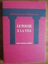 Poesie vita michelangelo usato  Italia