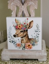Keilrahmenbild reh geschenk gebraucht kaufen  Egling