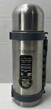 Frasco térmico de aço inoxidável com isolamento térmico a vácuo 34 oz/1,0 L comprar usado  Enviando para Brazil