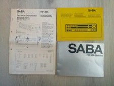 Saba 9260 bedienungsanleitung gebraucht kaufen  Nordhorn