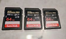 Sandisk 64gb extreme for sale  NORWICH