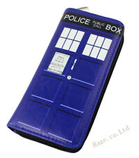 Doctor Who Tardis CARTEIRA ZÍPER Longa Carteira Bolsa Carteira Linda Pu Azul comprar usado  Enviando para Brazil