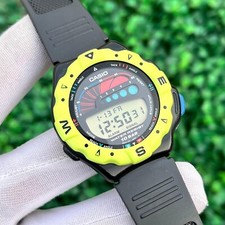 Vintage Casio SUF-110 Temporizador de Surfe Digital Esportivo 10 Bar Relógio Masculino Japão 942 comprar usado  Enviando para Brazil