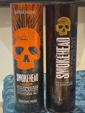 Smokehead whiskey tins for sale  EGHAM