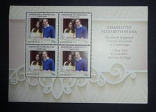 FOLHETO PRINCESA CHARLOTTE AUSTRÁLIA 2015 PERFEITO DESEQUILIBRADO comprar usado  Enviando para Brazil
