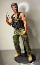 Boneco DOOMSDAY Wolverine personalizado 1:6 12" com suporte, colete Logan cabeça garras e mãos comprar usado  Enviando para Brazil