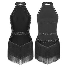 Damen tanzkleid quasten gebraucht kaufen  Bremen