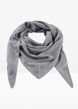 Schal grau damenschal gebraucht kaufen  Deutschland