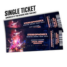 Stereophonics mock ticket for sale  CARDIGAN