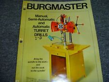 Burgmaster bench model for sale  Dubuque