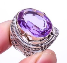 Pink amethyst 925 for sale  Rego Park