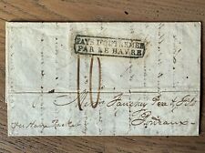 Lettre 1836 packet d'occasion  La Garde