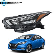 Farol para Nissan Versa 2020-2021 tipo LED conjunto de farol lateral esquerdo do motorista comprar usado  Enviando para Brazil