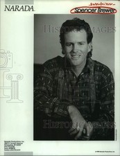 1990 Press Photo Entertainer Spencer Brewer - hcp17206 comprar usado  Enviando para Brazil