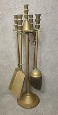 Vintage brass fireside for sale  NEWPORT
