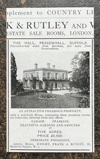 Hall peasenhall suffolk for sale  LONDON