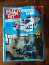 Autosprint annata 1983 usato  Parma