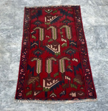 Tapete de área vintage feito à mão tribal oriental lã kilim 108 x 66 cm comprar usado  Enviando para Brazil