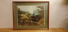 Vintage framed print for sale  NEWARK