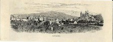 Stampa antica lavagna usato  Lecco
