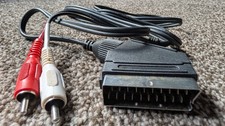 Scart plug phono for sale  SWAFFHAM