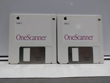 Discos de driver antigos Apple OneScanner 1992 software disquete Macintosh comprar usado  Enviando para Brazil